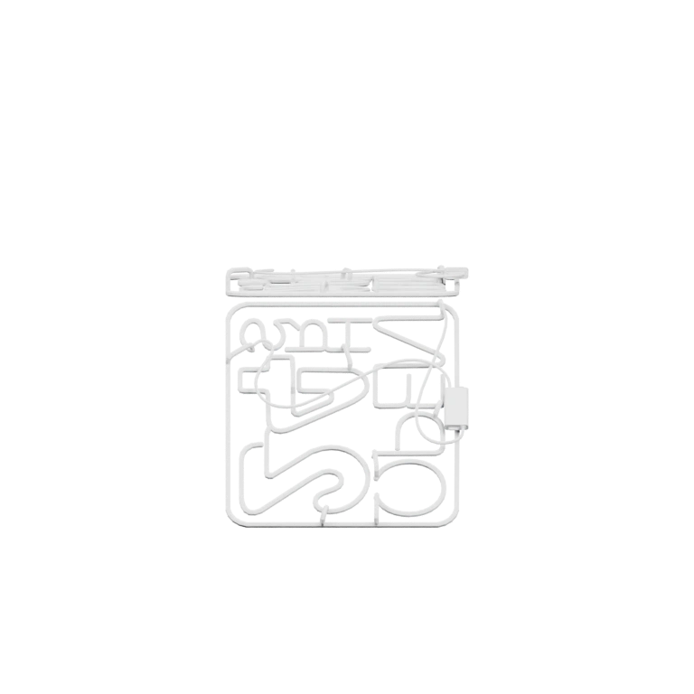 Состоит из морских существ и крепления, включая ось и фиксаторы