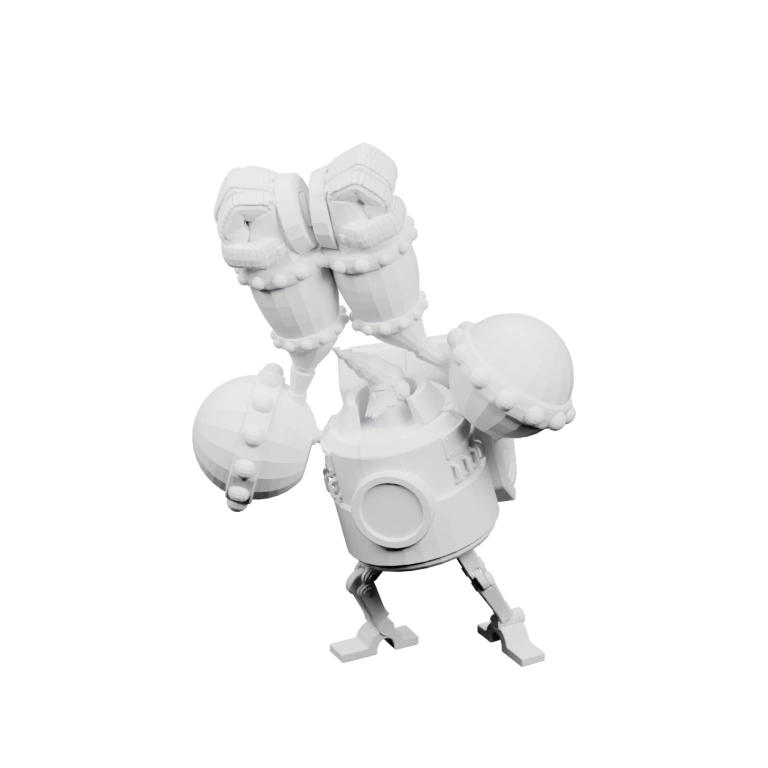 Высокий цилиндр с геометрическим рельефом и плоским верхом