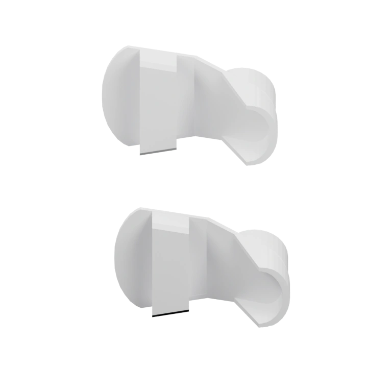 Бант с петлей и завязкой, симметричный, с узкими боковыми элементами