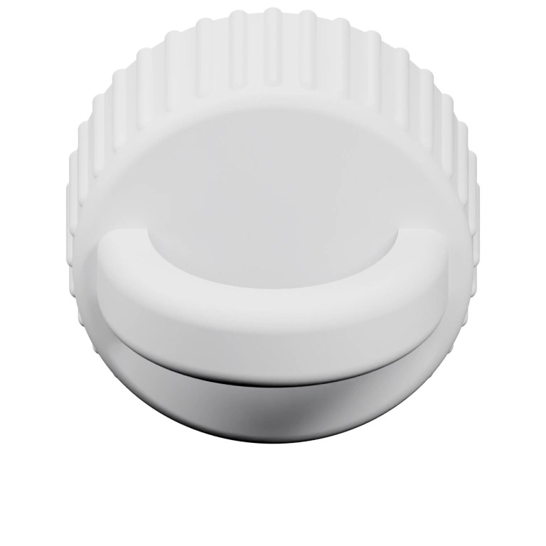 Прямоугольный корпус с прозрачной частью и текстом внутри