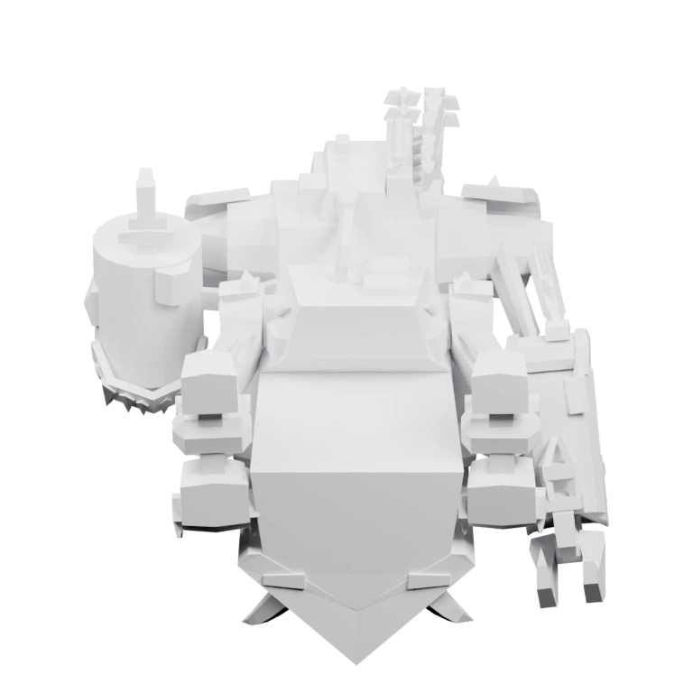 Статуэтка гуся в стилизованном виде с округлыми формами и упрощёнными деталями