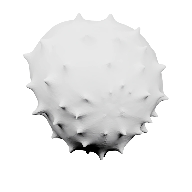 Изогнутый элемент с двумя выступами на концах