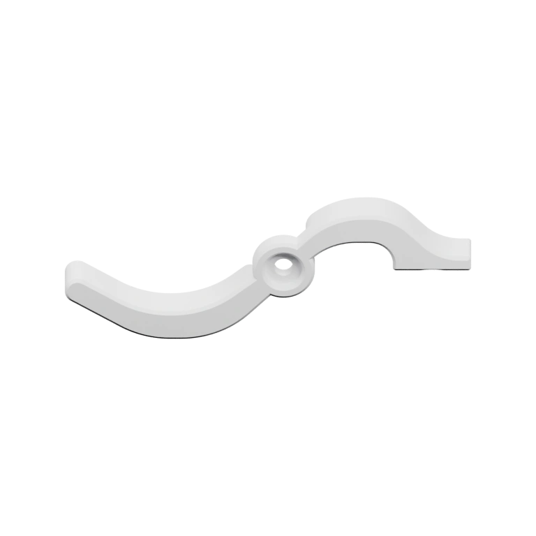 Имеет отверстие сверху и округлую нижнюю часть