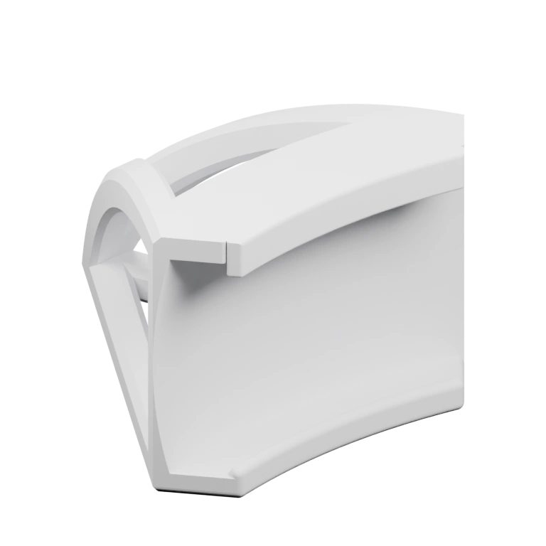 Структурированная конструкция с отверстиями и выступами