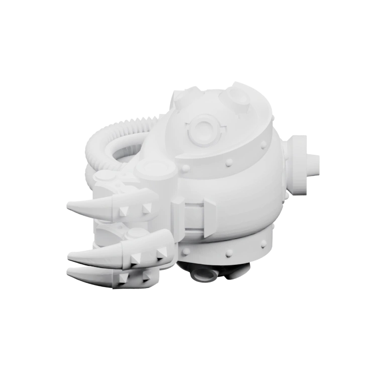 Симметричный корпус с двумя захватами и центральным элементом