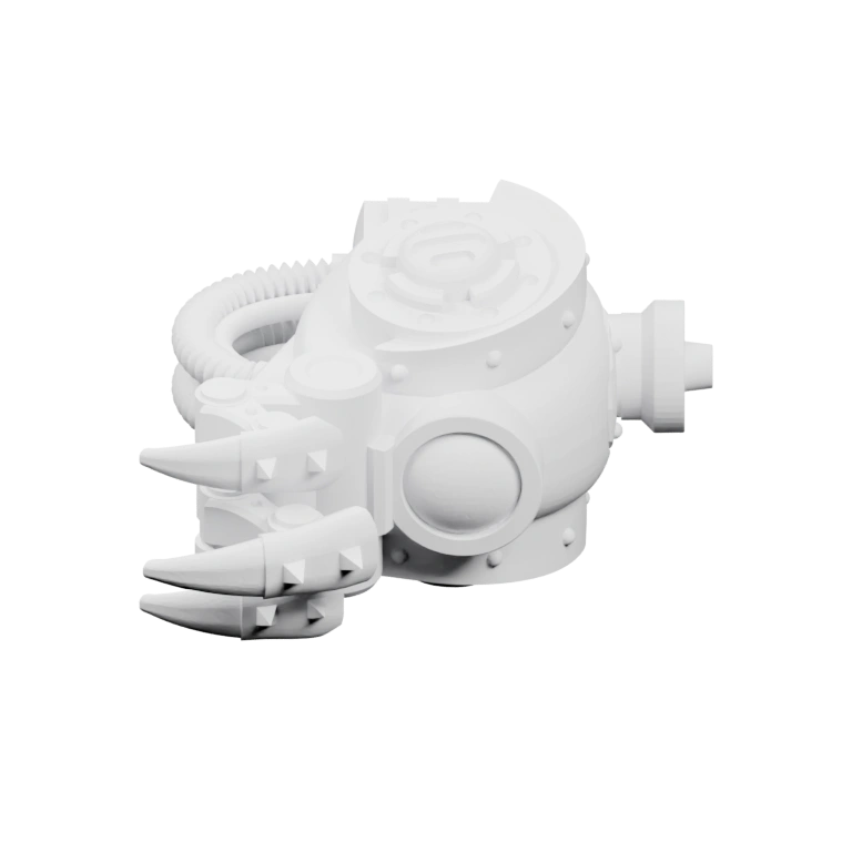 Сложная конструкция с винтами и шестернями