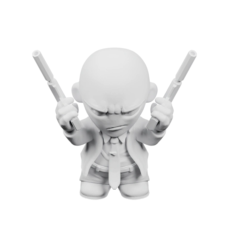 Прямоугольная форма с выемкой для ключа и крепежными отверстиями