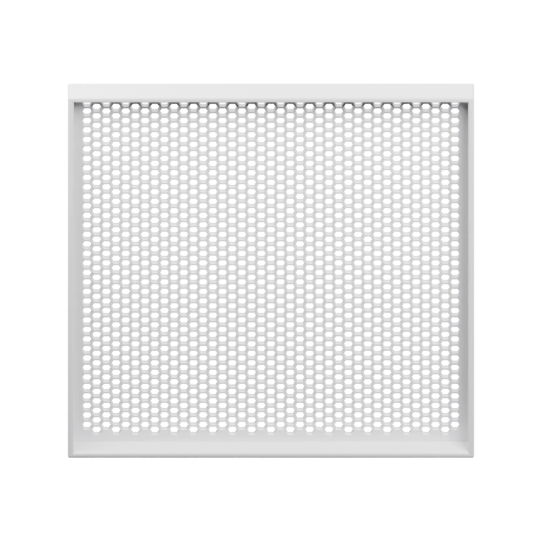 Решётка с узором из гексагонов, плоская и прямоугольная форма