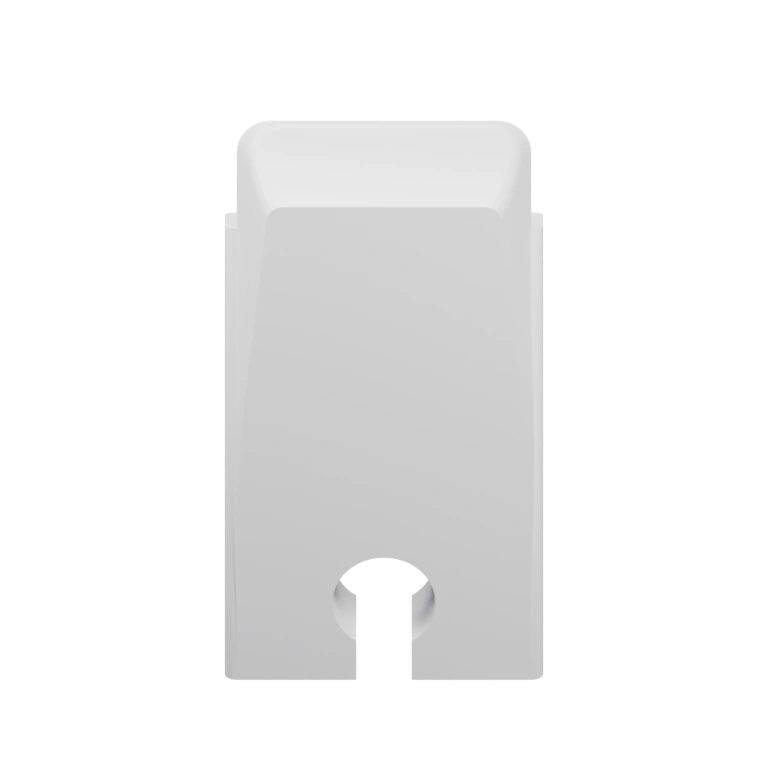 Геометрическая форма с вырезанными буквами и рамкой для текста