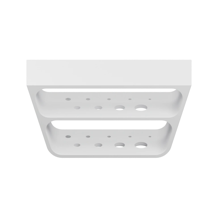 Структура с кирпичной стенкой и верхним элементом для фиксации