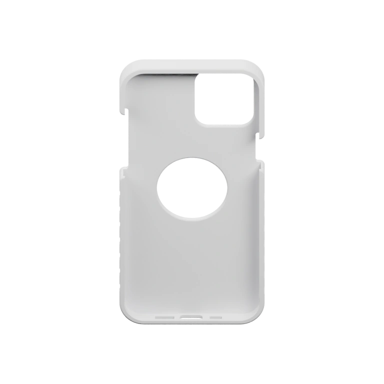 Имеет отверстия для камеры и разъемов, ребра жесткости по бокам