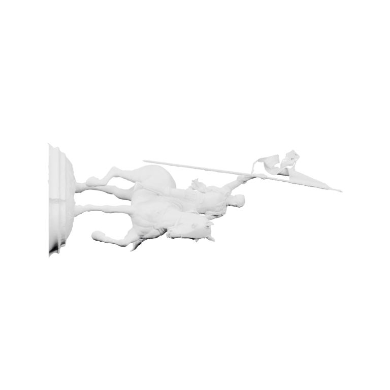 С отверстиями в виде гексагонов, с открытым проходом внизу