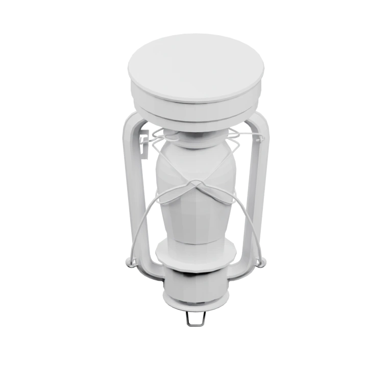 Фигурка с головным убором и шарфом, симметричная форма