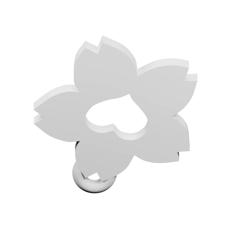 Вертикальная деталь с отверстием и шкалой