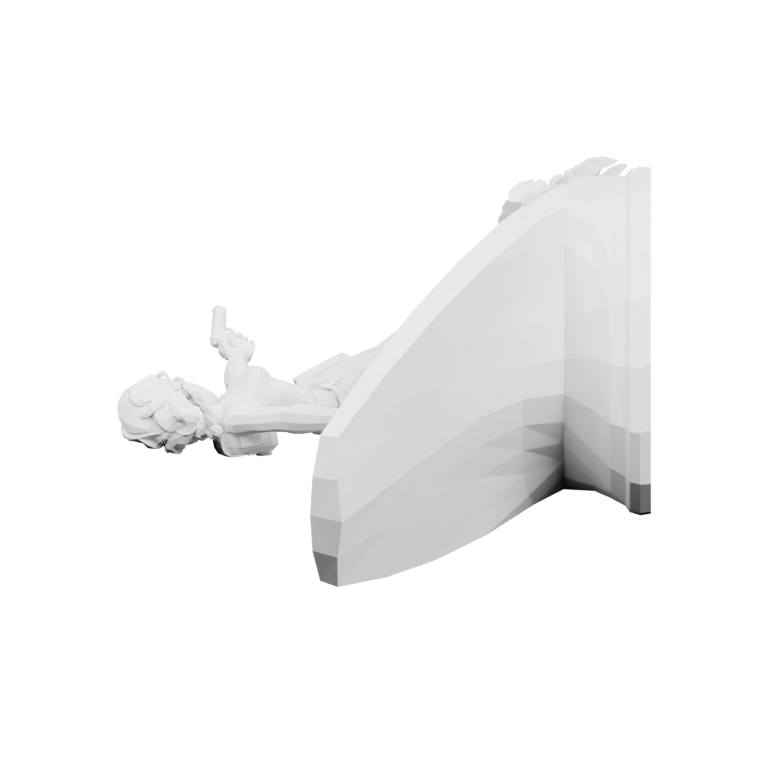 Гладкий цилиндр с плоской крышкой и витыми ободками