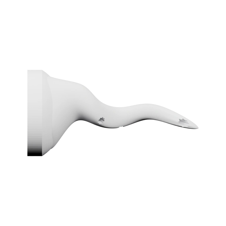 Круглый объект с отверстием и выступами для крепления