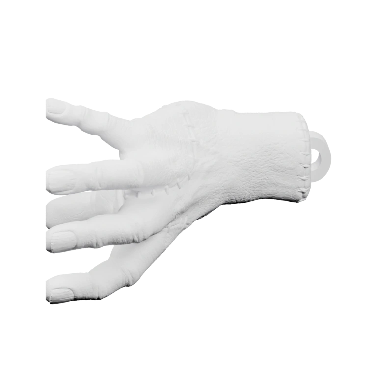 Человекоподобная форма с длинным хвостом и разными позами