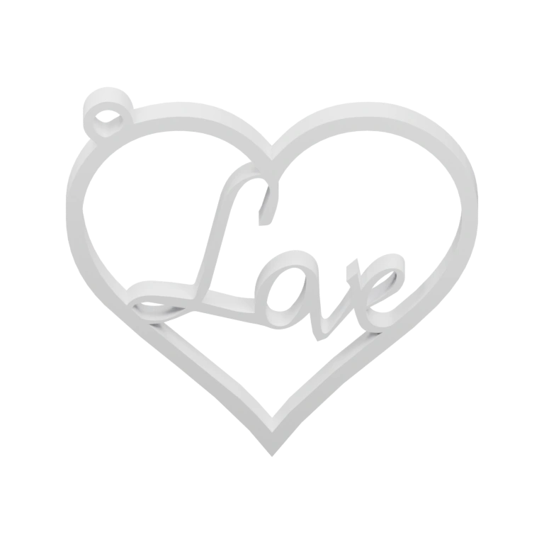 Овальная форма с отверстием для крепления и выгравированным символом