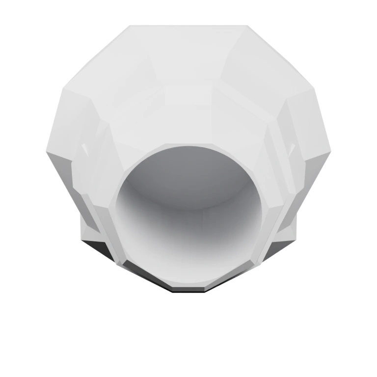 Геометрическая фигурка в стиле низкополигонального дизайна