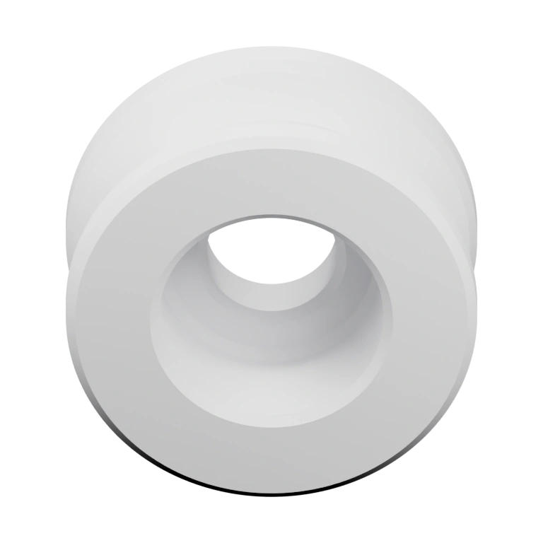 Треугольная форма с отверстиями и центральным проходом