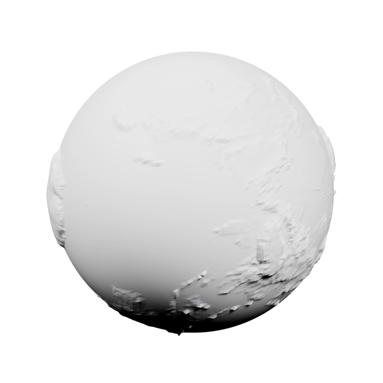 Круглое крепление с центральным отверстием и выступами