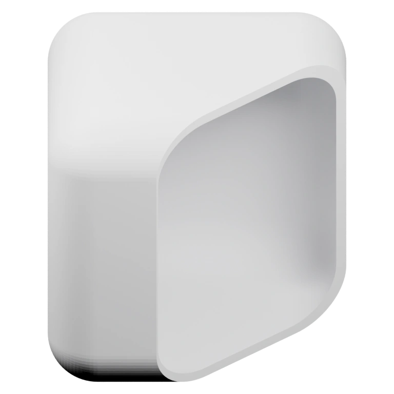 Круглый, с отверстием и угловатым дизайном