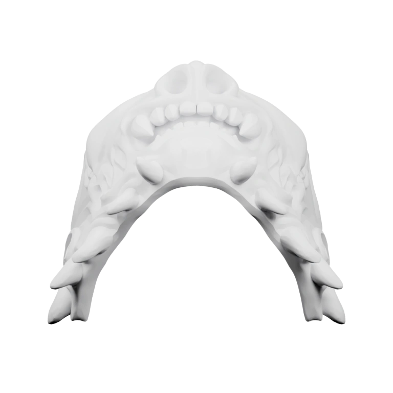 Прямоугольный корпус с отверстиями для маркеров и вырезами