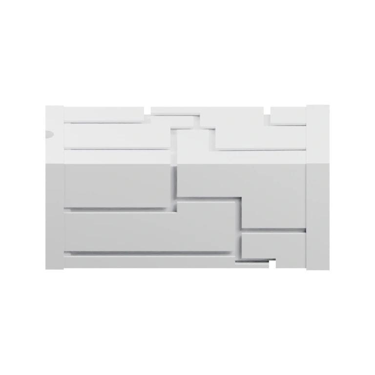 Сферическая форма с квадратными элементами и отверстием вверху