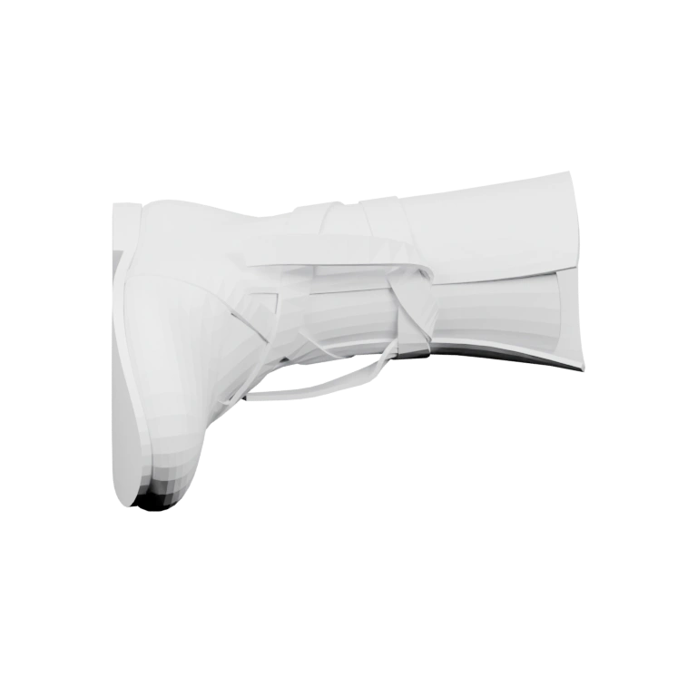 Стальной боевой инструмент с рукоятью и украшениями