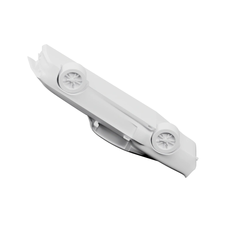 Плоская форма с центральным отверстием и выступом