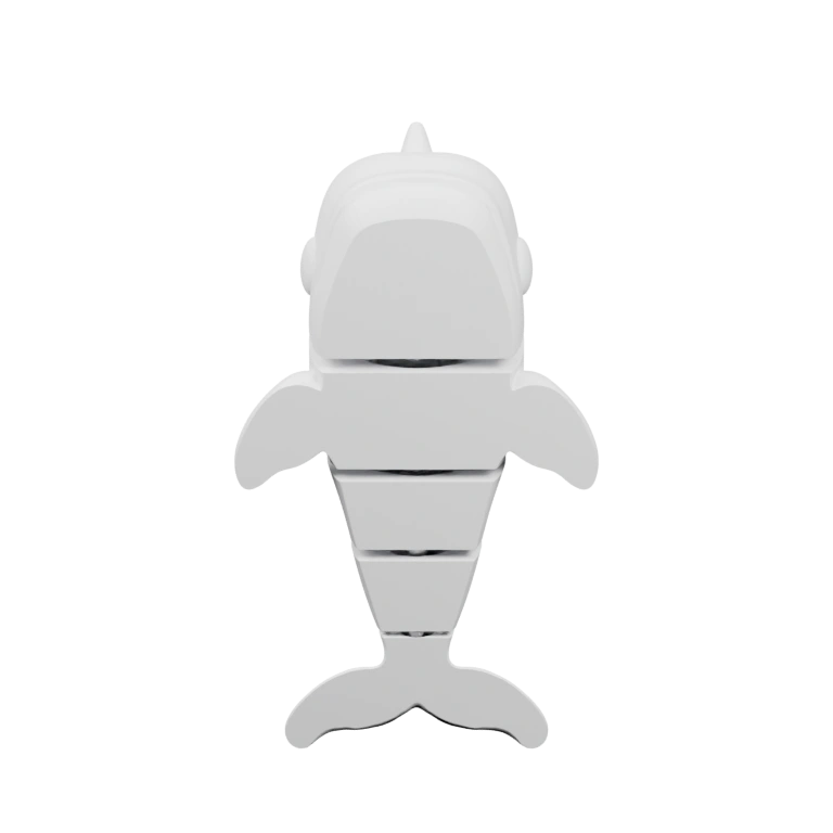 Два симметричных элемента с отверстиями и выступами