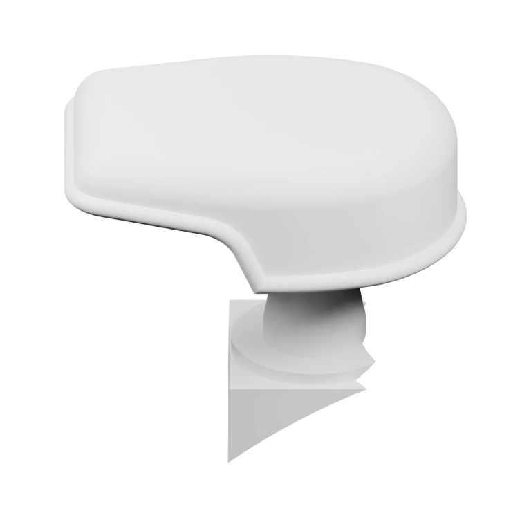 Прямоугольный корпус с открытым пространством для батареи