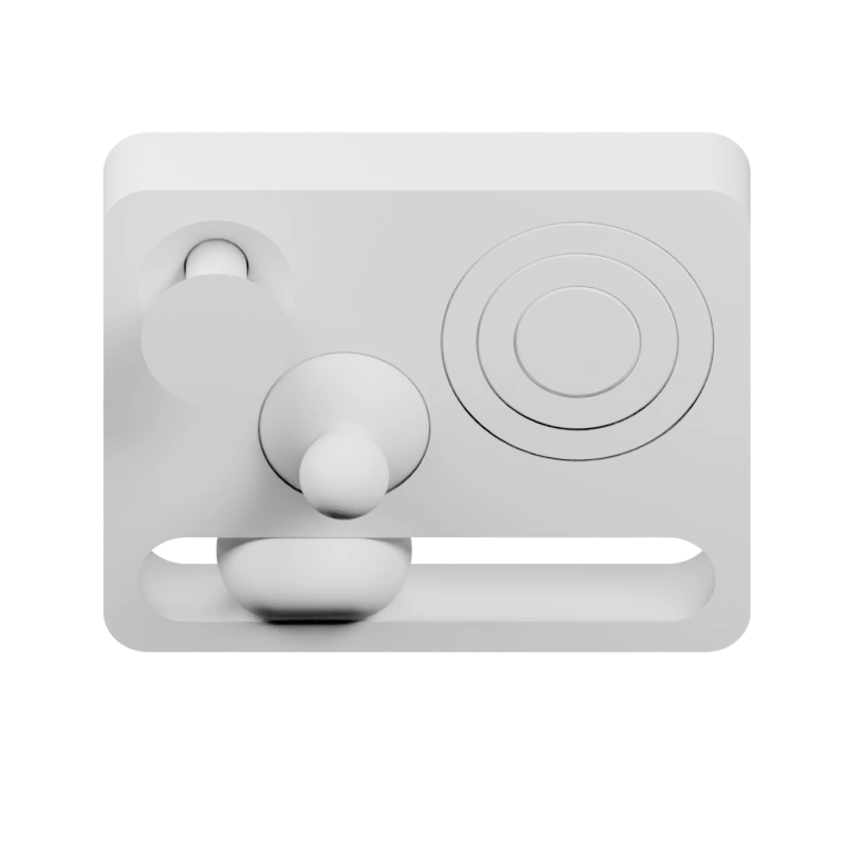 Симметричный дизайн с детализированными крыльями и телом