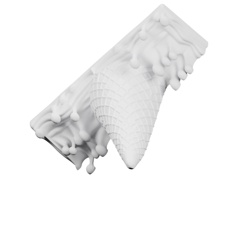 Фигурка с пятиконечной звездой и подвесными элементами