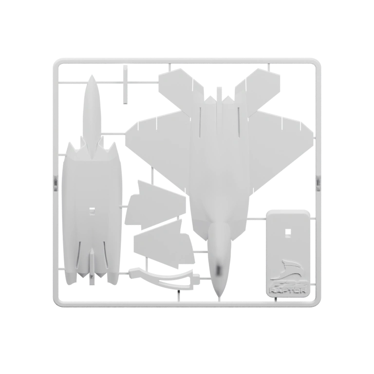 Сложная конструкция с отверстиями и выступами для фиксации элементов