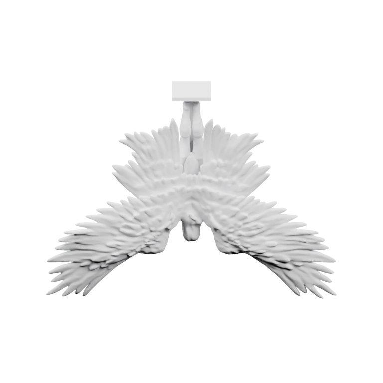 Сложная конструкция с вырезами и отверстиями для сборки