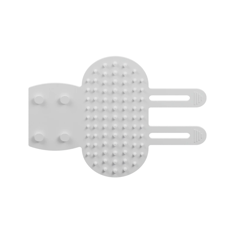 Плоская конструкция с выступами и отверстиями для крепления