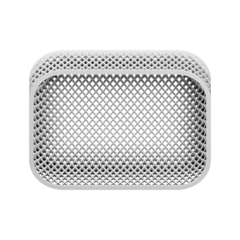 Угловая конструкция с плоскими поверхностями и выступами для фиксации