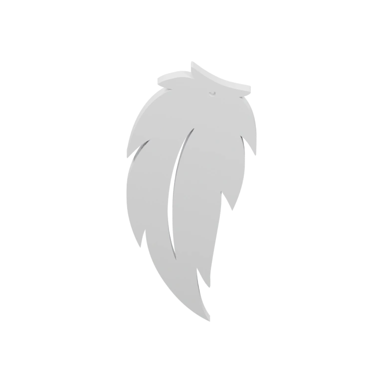 Имеет ряд отверстий, небольшой выступ снизу, округлую форму