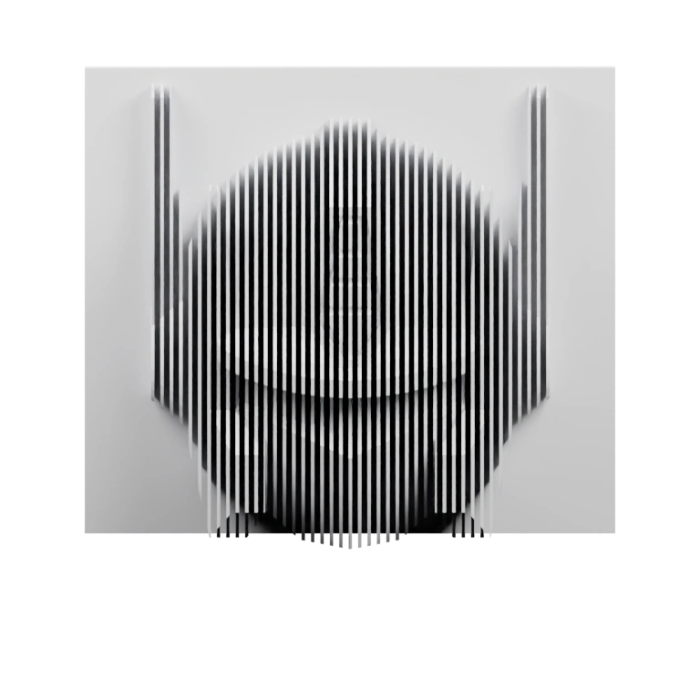 Две линзы с отверстиями, соединенные дужками, с боковыми элементами