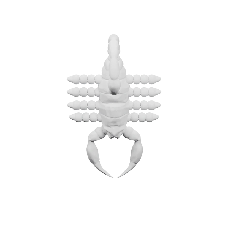 Имеет две петли и центральную часть с рифленой поверхностью