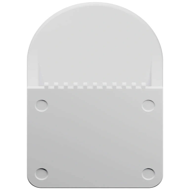 Геометрическая форма с округлыми линиями и детализированными ушами