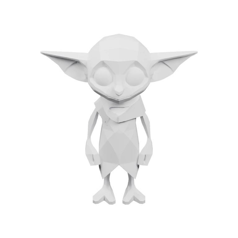 Симметричная форма с хвостом и плавниками