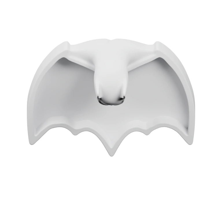 Узкая прямоугольная форма с вырезом для карт и рельефным изображением героя