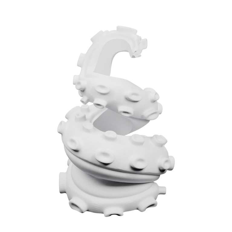 Симметричные крылья с характерной формой и вырезами