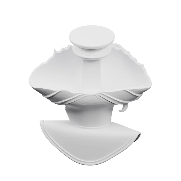 Узкая лезвия с резкими краями и гладкими поверхностями