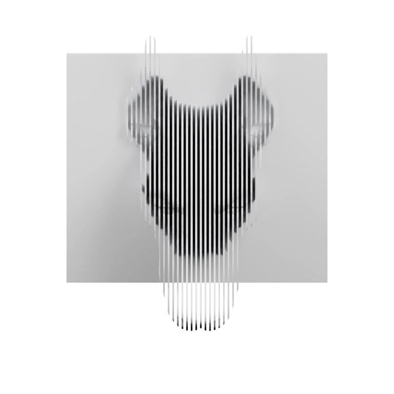 Сферическая конструкция с выемкой и текстурой поверхности