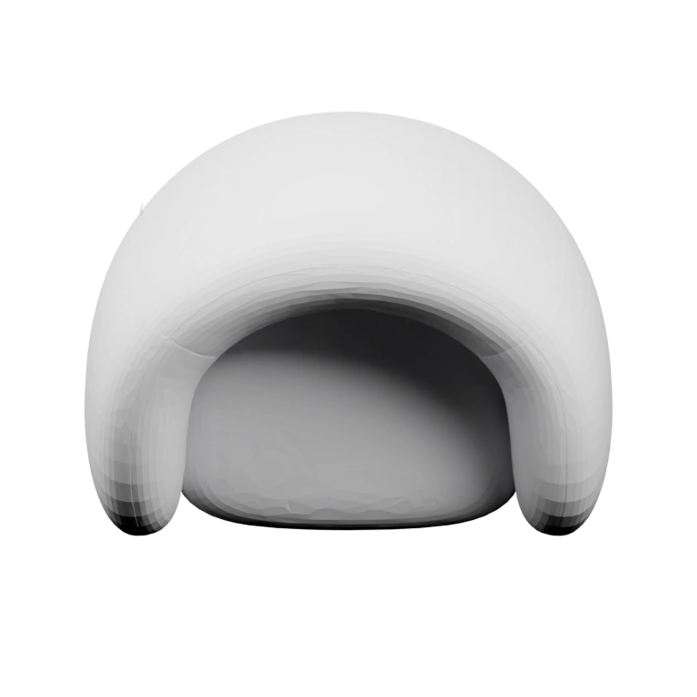 Длинное тело с шипами, изогнутая форма, четыре ноги, хвост, голова с рогами