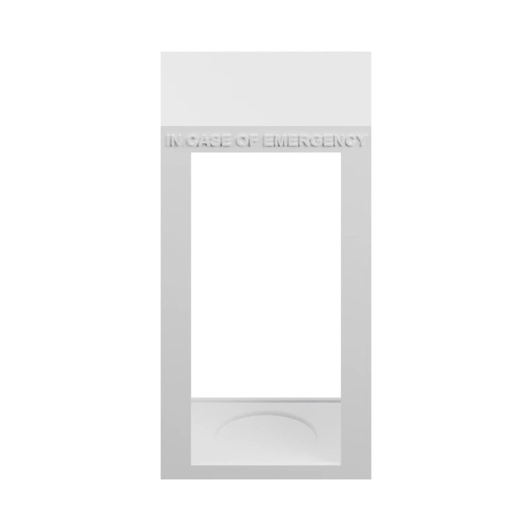 Круглая форма с радиальными полосами, с нижней частью из вертикальных элементов