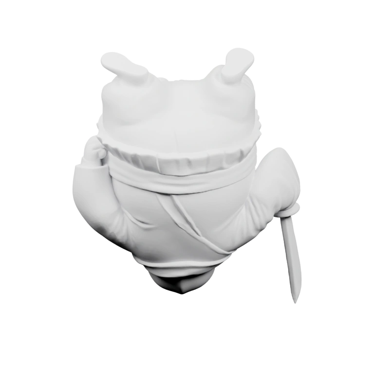 Сформированная из плавных лепестков и округлого основания